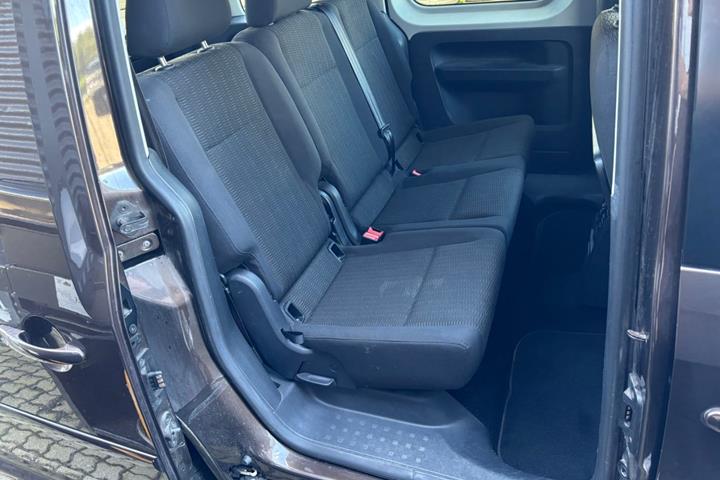 Brun VW Caddy fra 2018