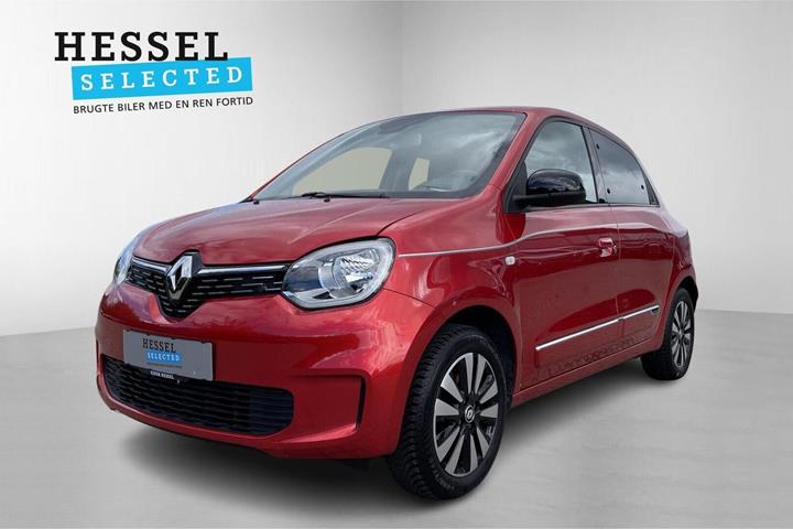 Rød Renault Twingo fra 2023 set udefra