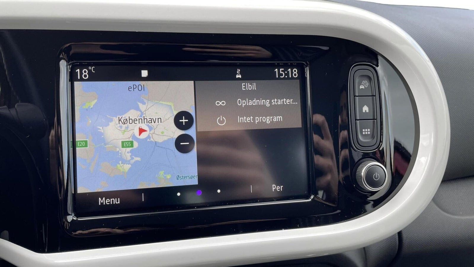Rød Renault Twingo fra 2023