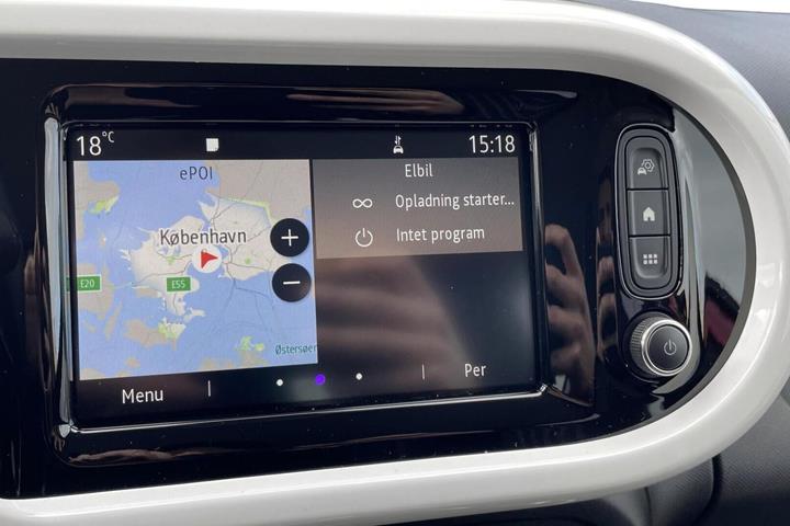 Rød Renault Twingo fra 2023