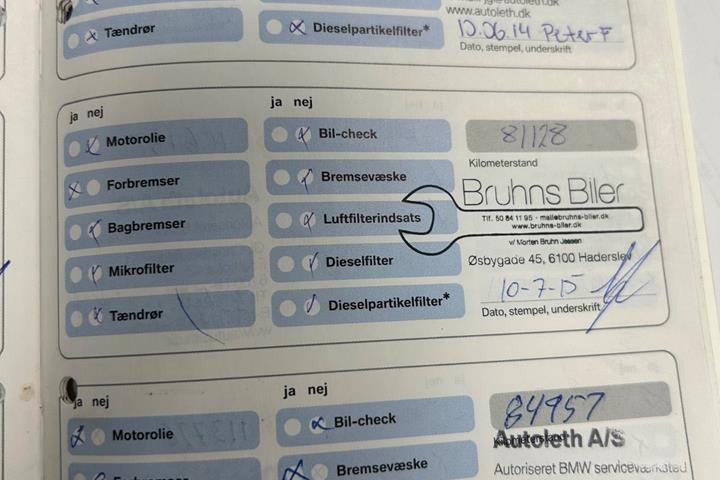 Sort BMW 550i fra 2006