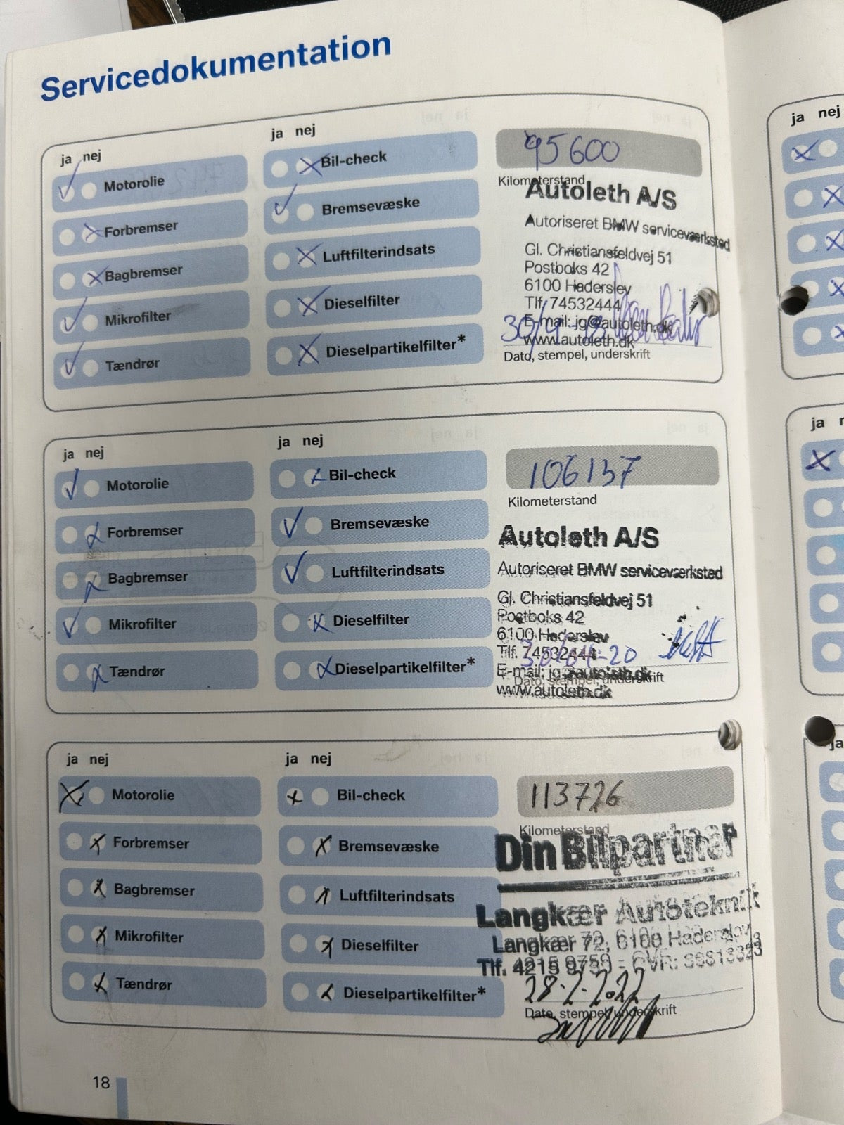 Sort BMW 550i fra 2006