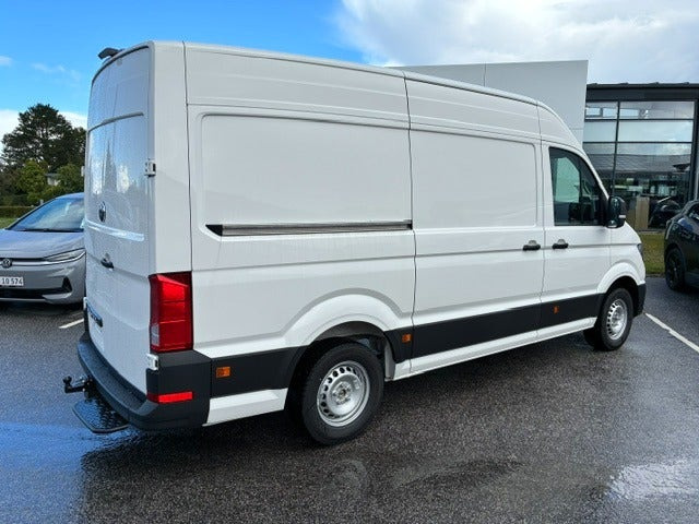 Hvid VW Crafter 35 fra 2026