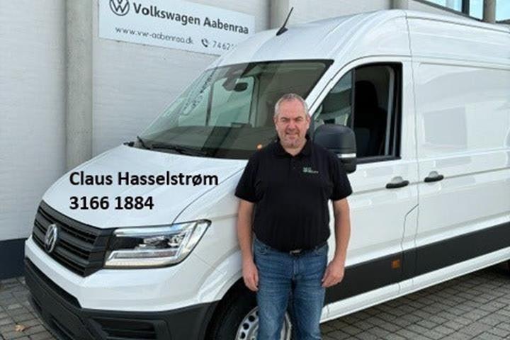 Hvid VW Crafter 35 fra 2026