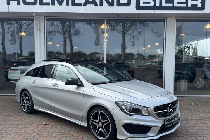 Sølv Mercedes CLA220 d fra 2016