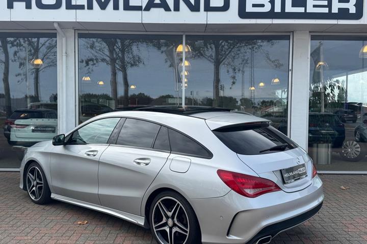 Sølv Mercedes CLA220 d fra 2016