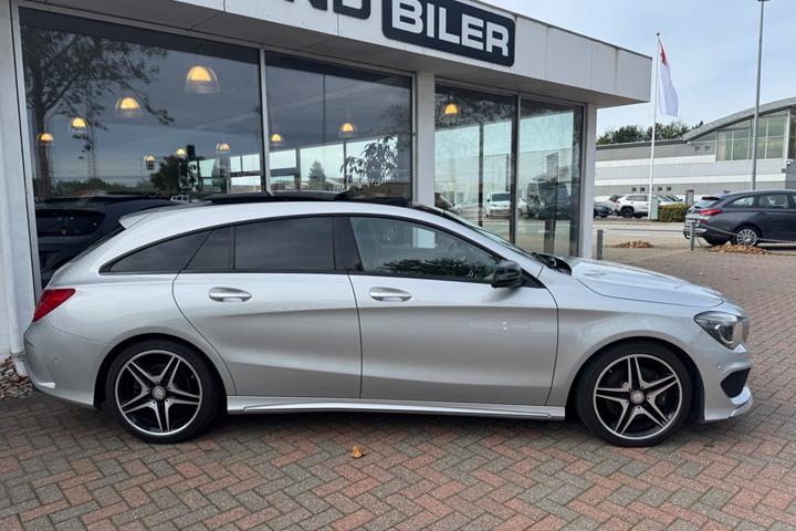 Sølv Mercedes CLA220 d fra 2016