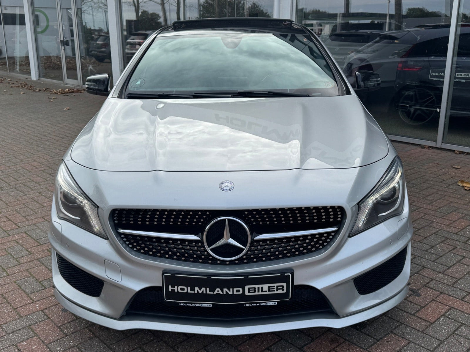 Sølv Mercedes CLA220 d fra 2016