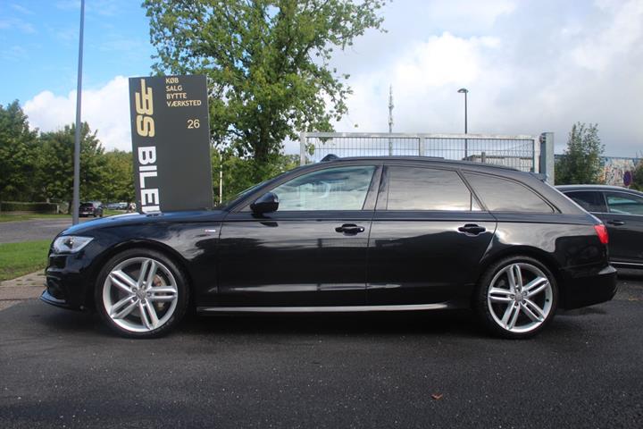 Sort Audi A6 fra 2014