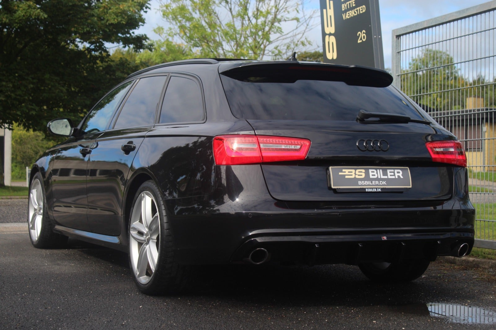 Sort Audi A6 fra 2014