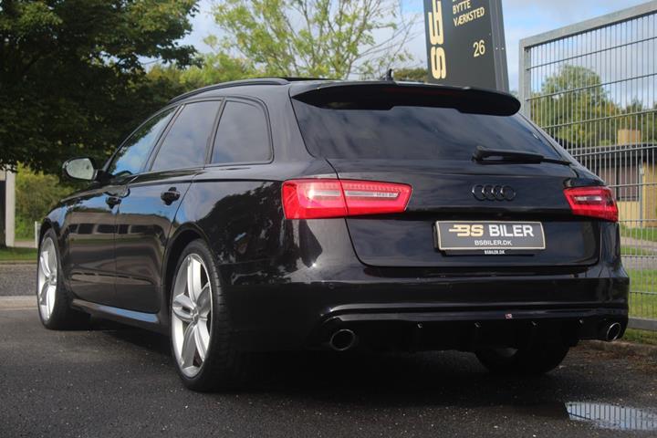 Sort Audi A6 fra 2014
