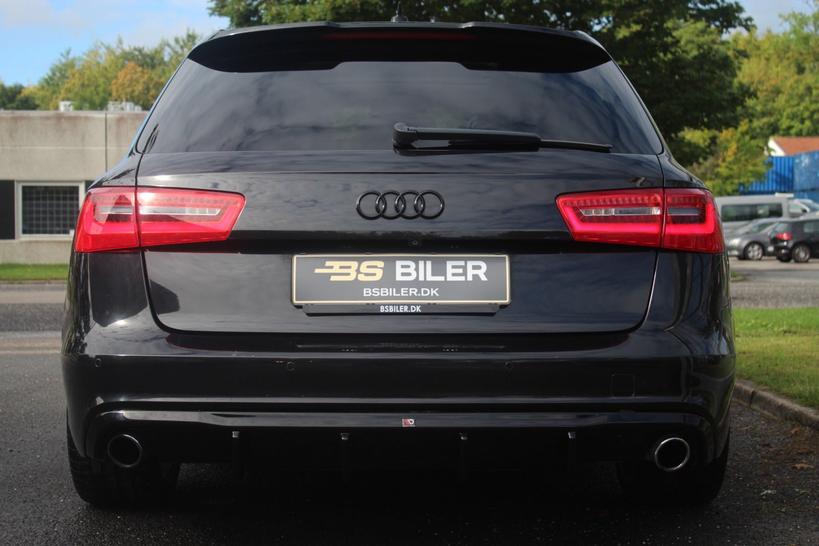 Sort Audi A6 fra 2014