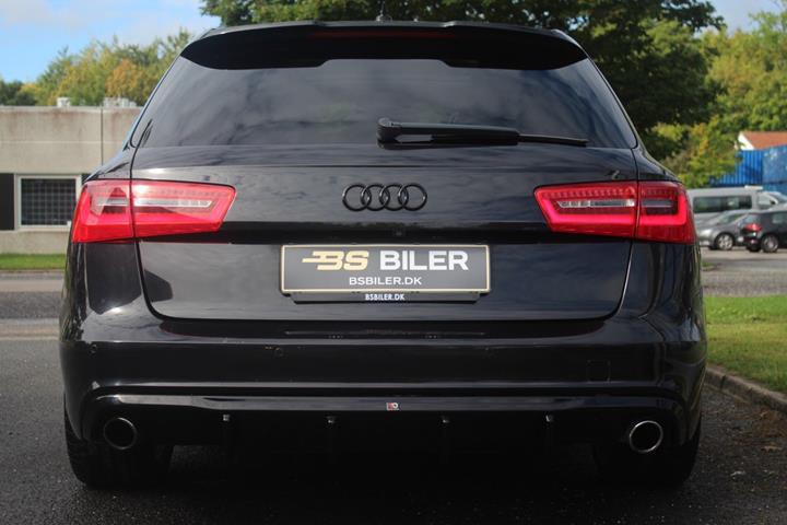 Sort Audi A6 fra 2014