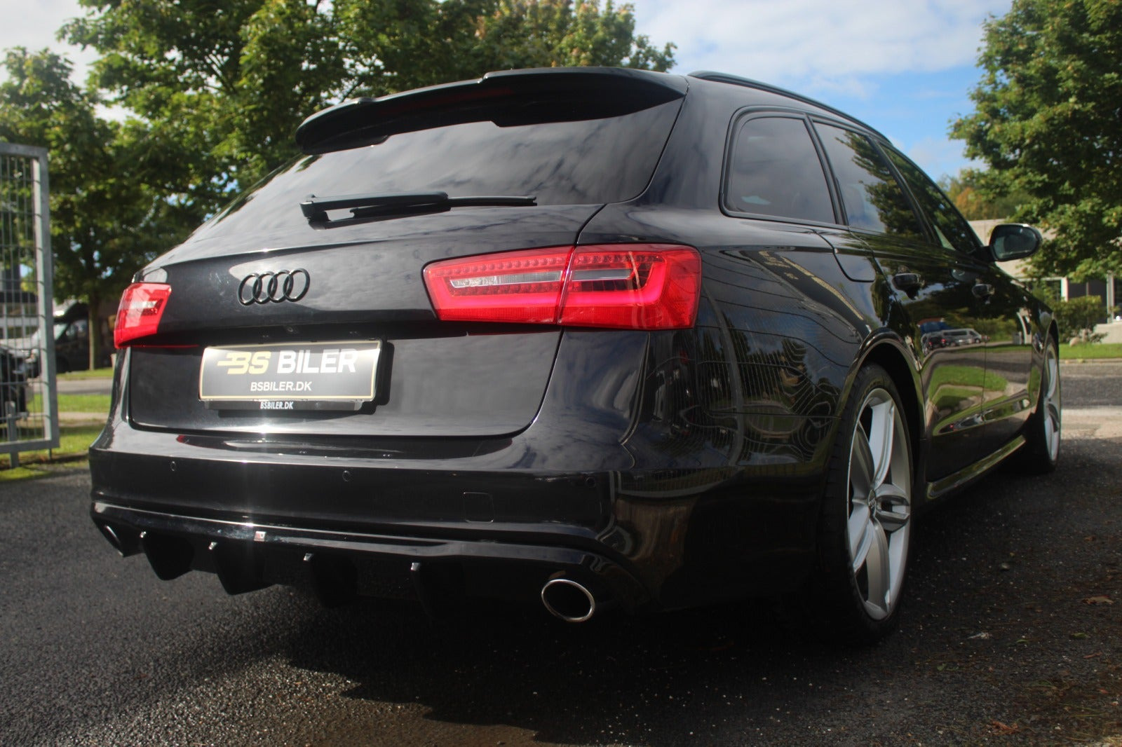 Sort Audi A6 fra 2014
