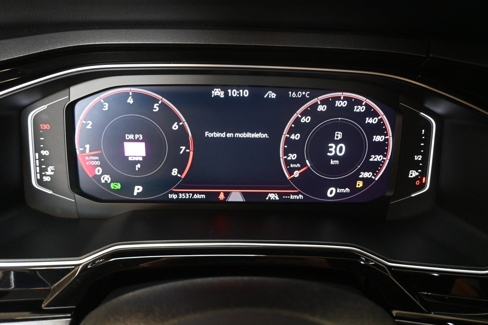 Sort VW Polo fra 2023