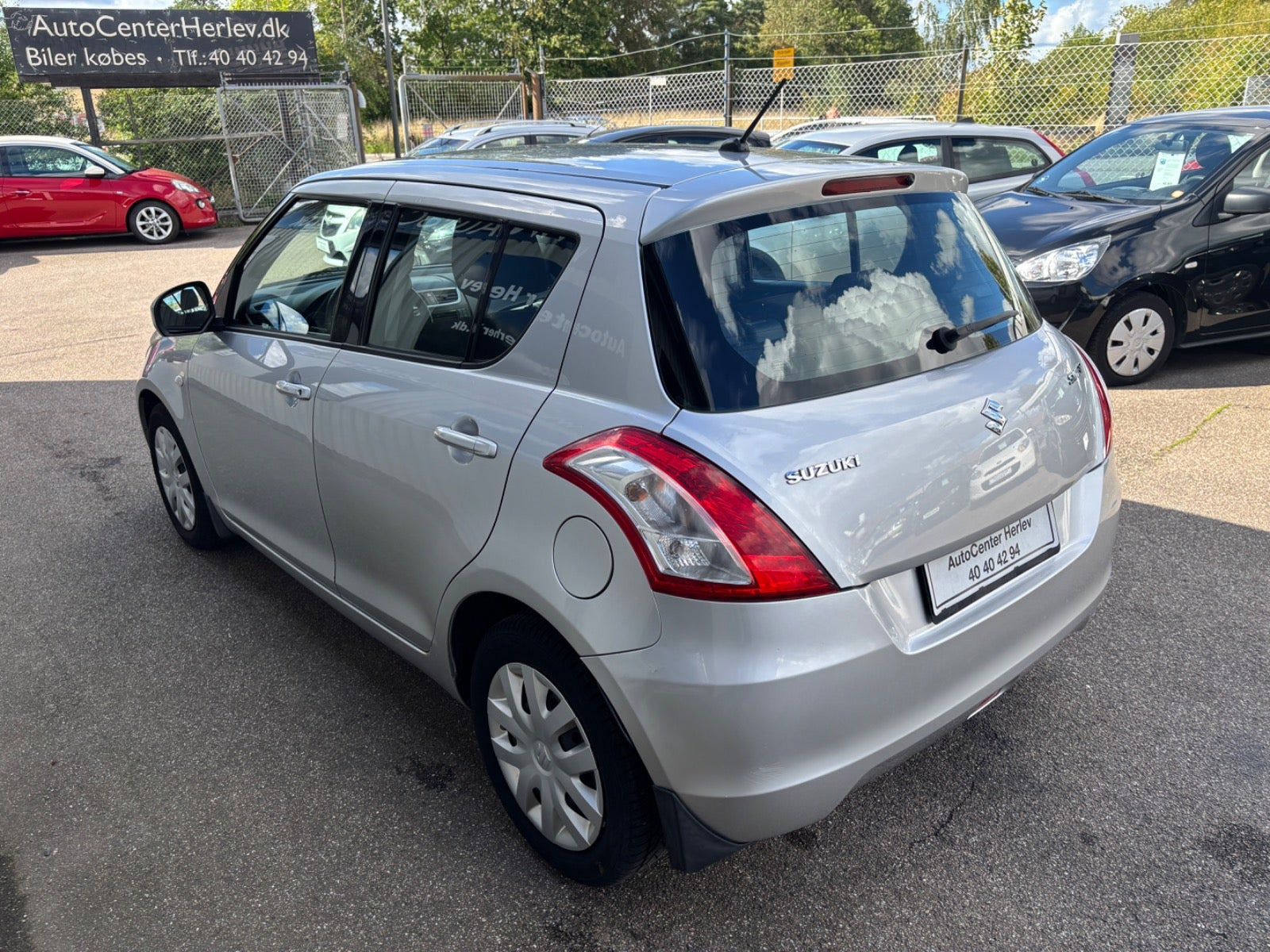 Sølv Suzuki Swift fra 2012