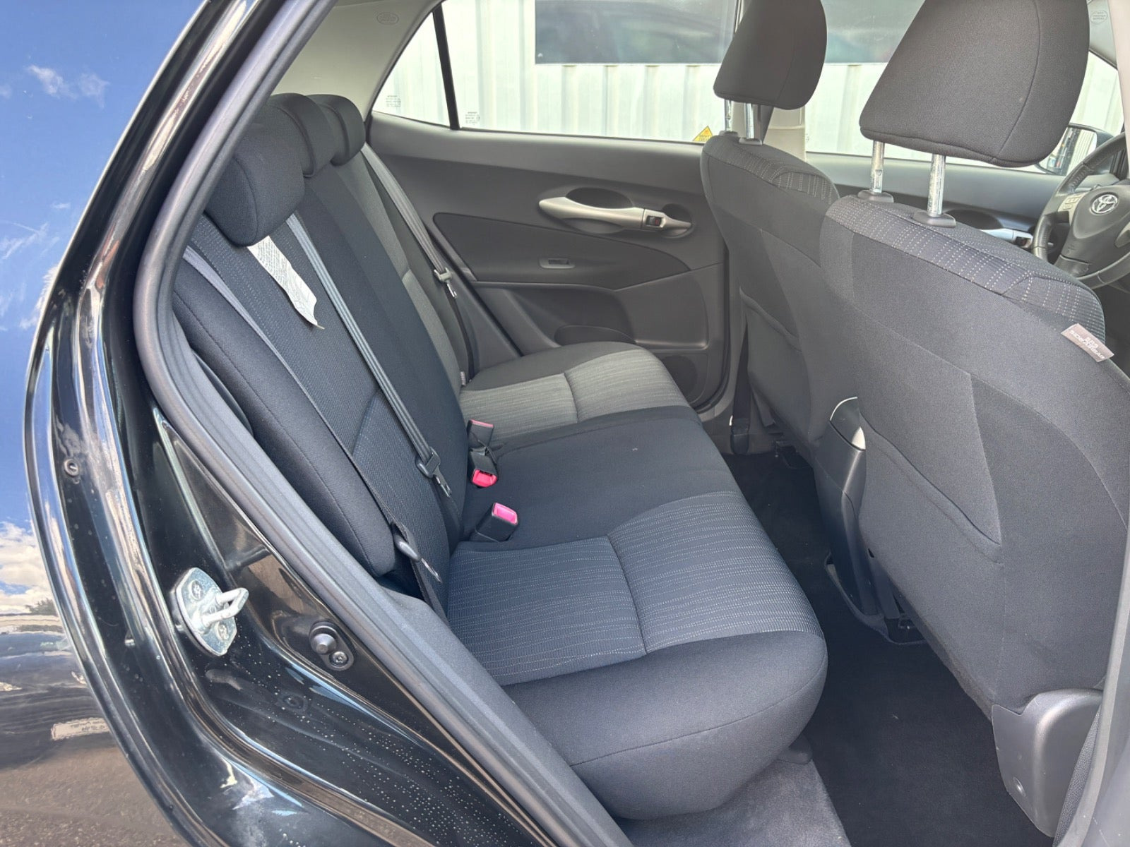 Sort Toyota Auris fra 2009