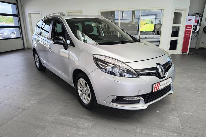 Sølv Renault Grand Scenic III fra 2015