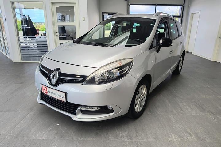 Sølv Renault Grand Scenic III fra 2015