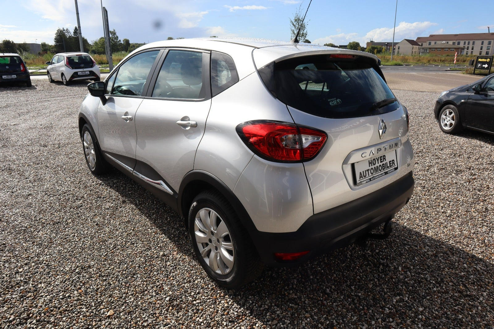 Sølv Renault Captur fra 2016