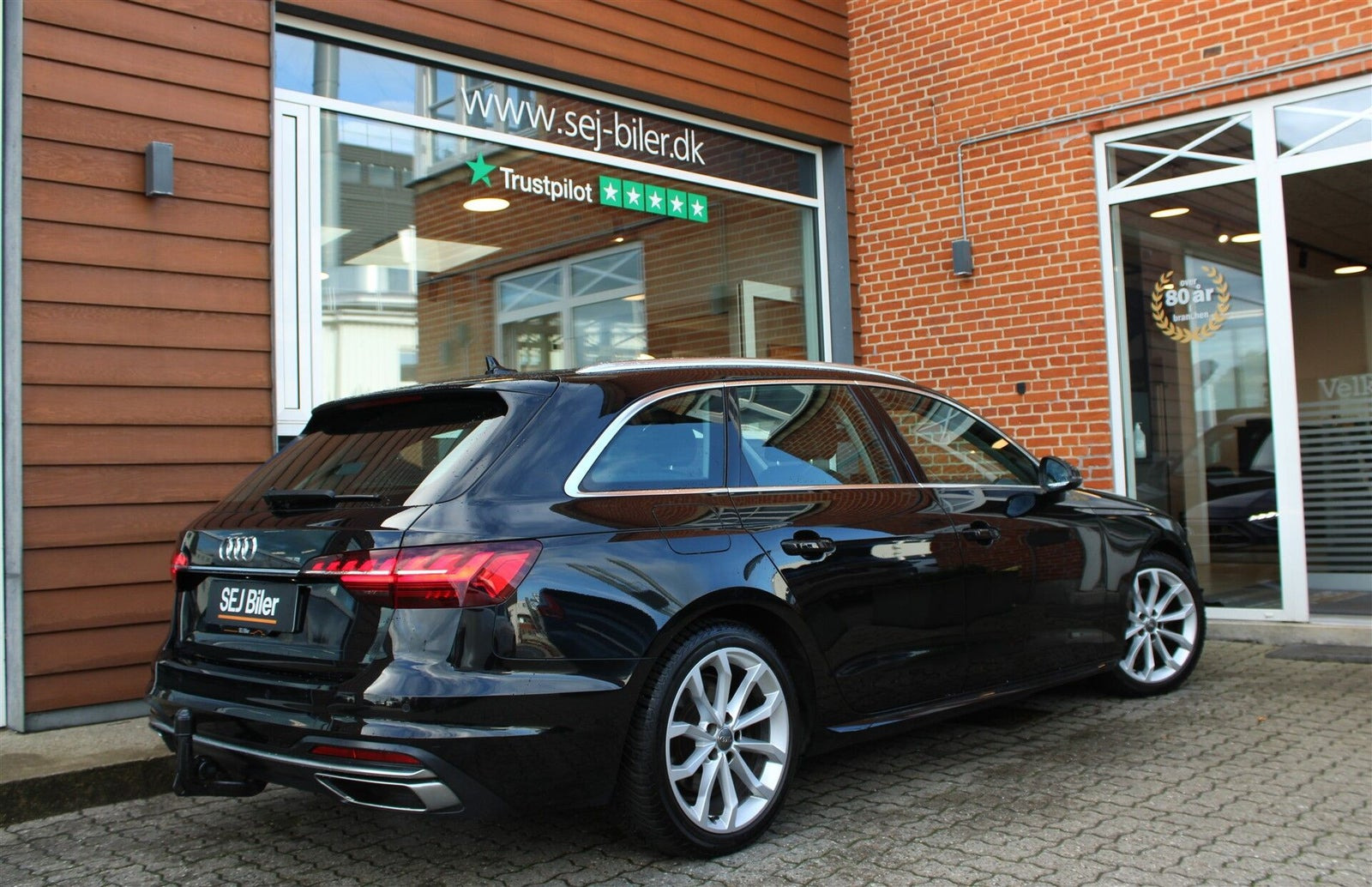 Sort Audi A4 fra 2021