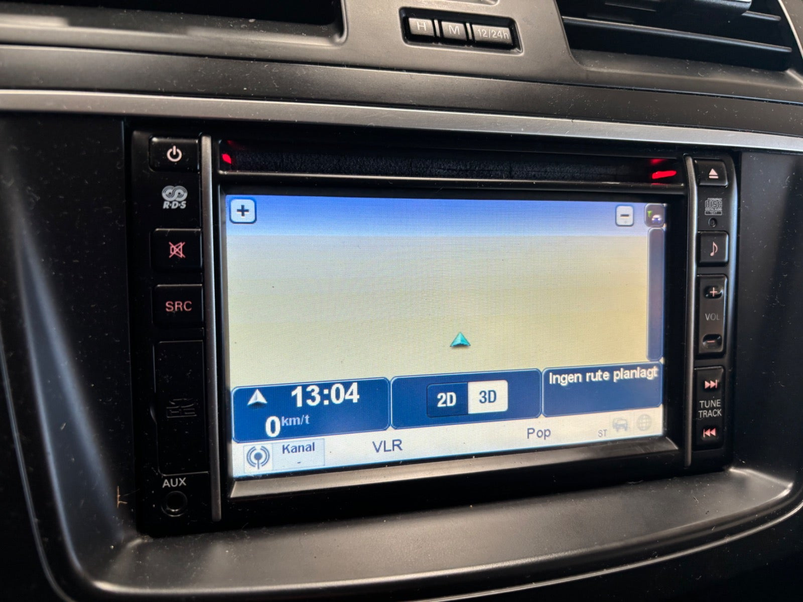 Hvid Mazda 3 fra 2012