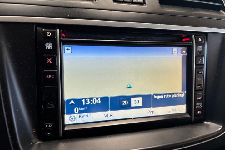Hvid Mazda 3 fra 2012