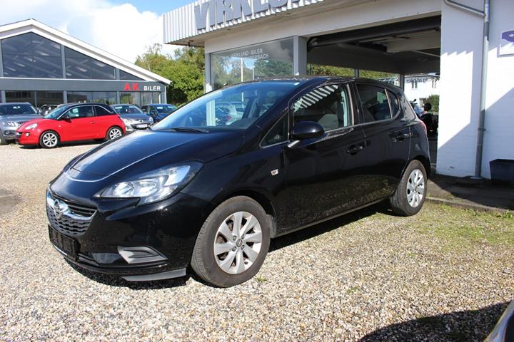 Sort Opel Corsa fra 2019
