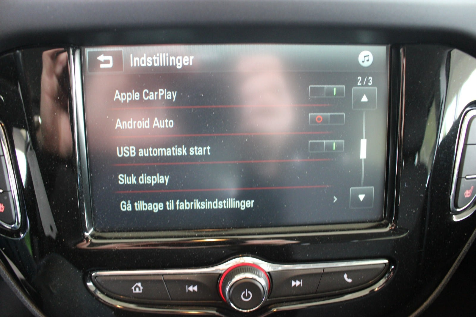 Sort Opel Corsa fra 2019