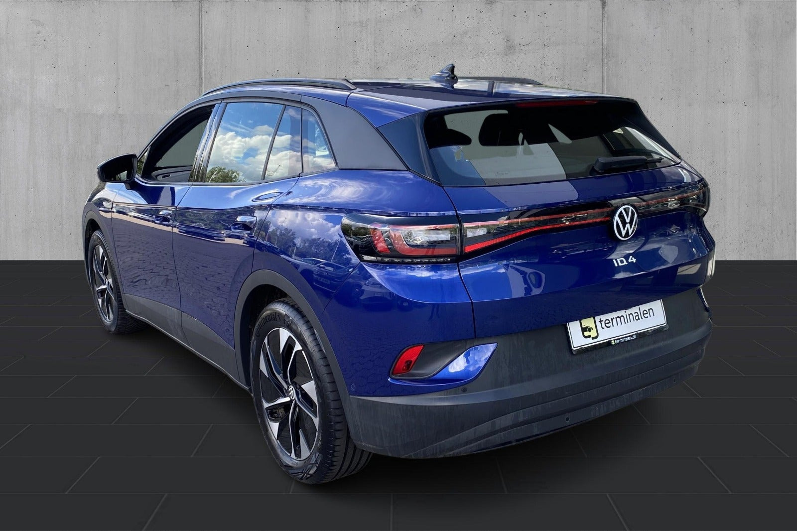 Blå VW ID.4 fra 2022