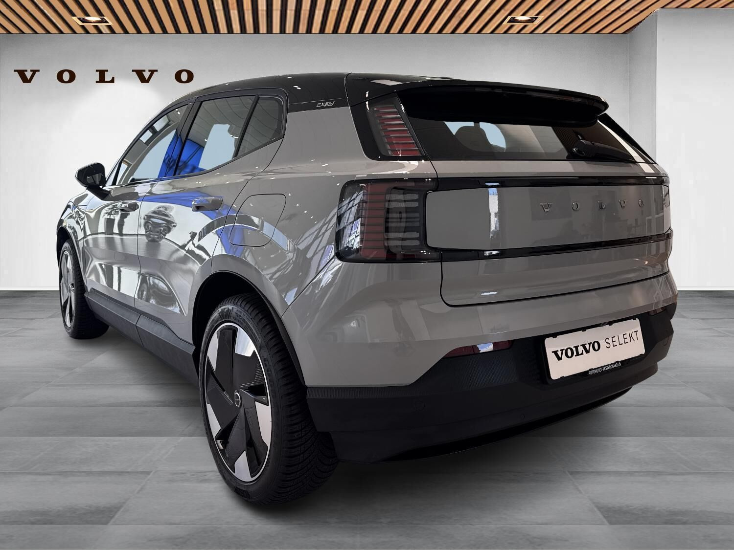 Grå Volvo EX30 fra 2024
