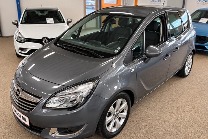 Blå Opel Meriva fra 2016