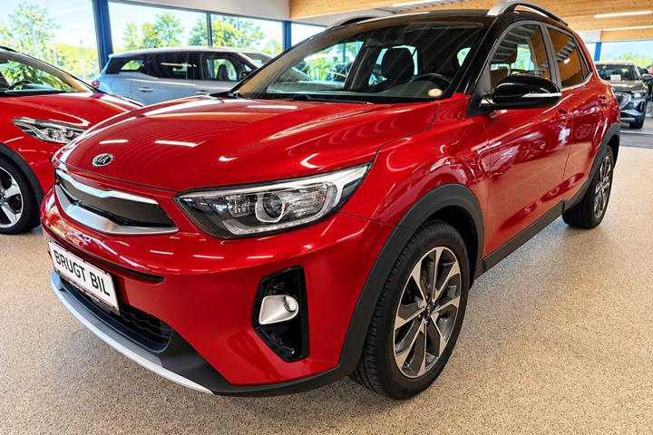 Rød Kia Stonic fra 2019