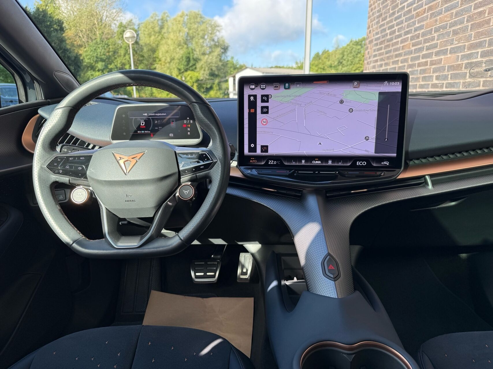 Blå Cupra Tavascan fra 2025