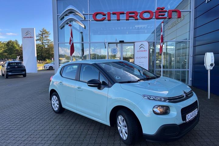 Grøn Citroën C3 fra 2019