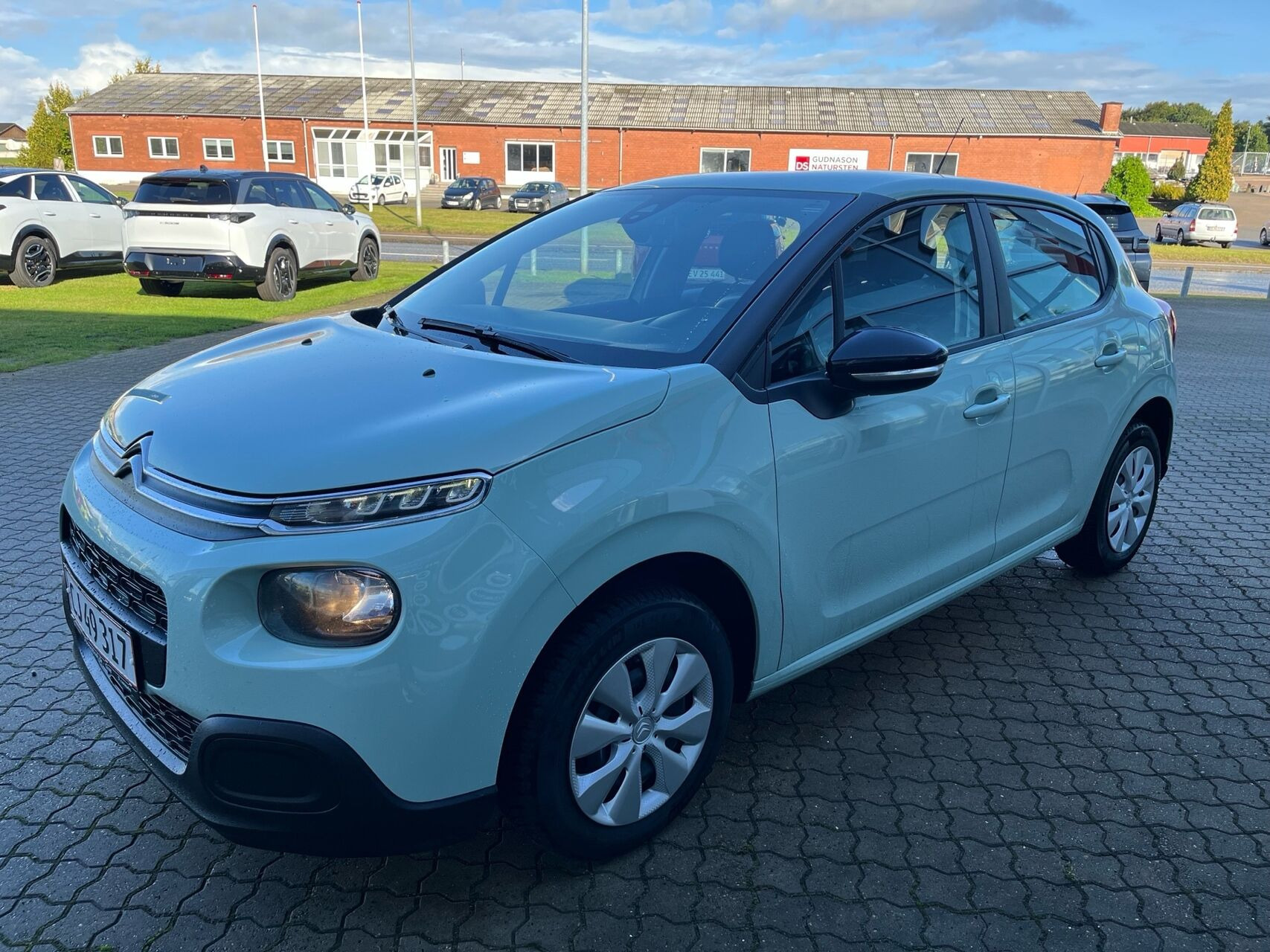 Grøn Citroën C3 fra 2019