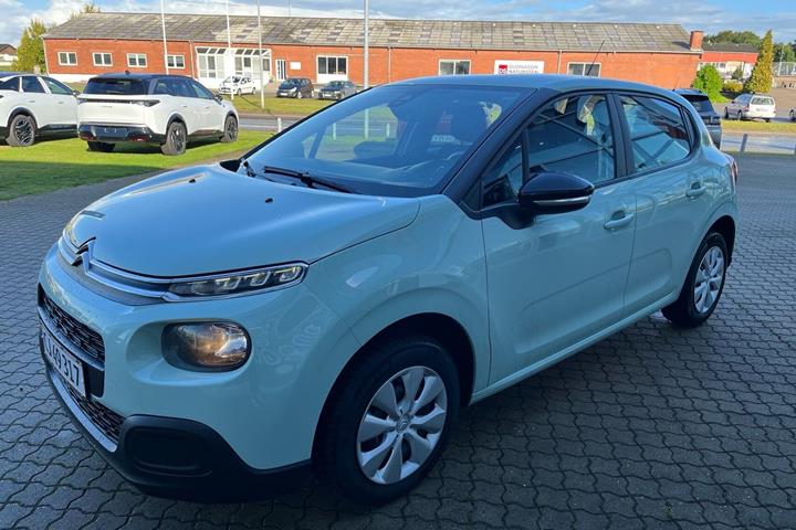 Grøn Citroën C3 fra 2019