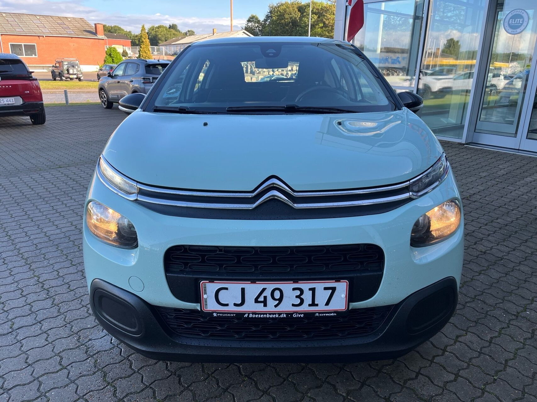 Grøn Citroën C3 fra 2019
