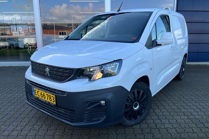 Hvid Peugeot Partner fra 2019