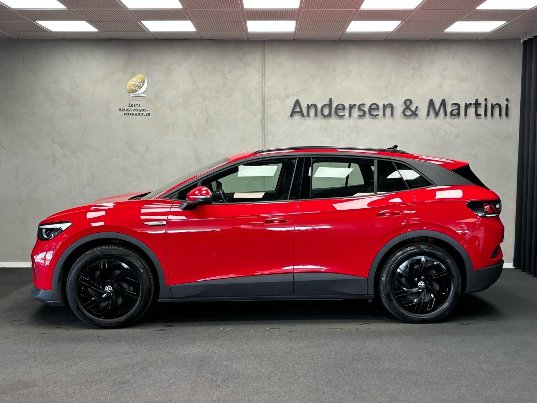 Rød VW ID.4 fra 2023