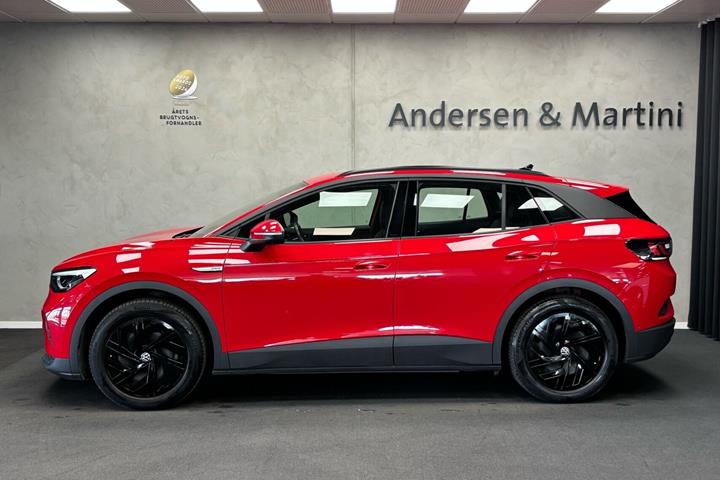 Rød VW ID.4 fra 2023