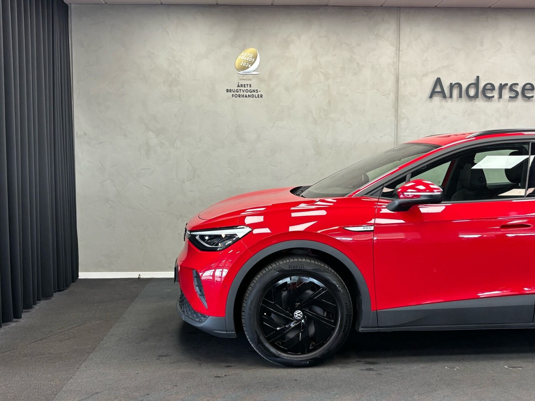 Rød VW ID.4 fra 2023