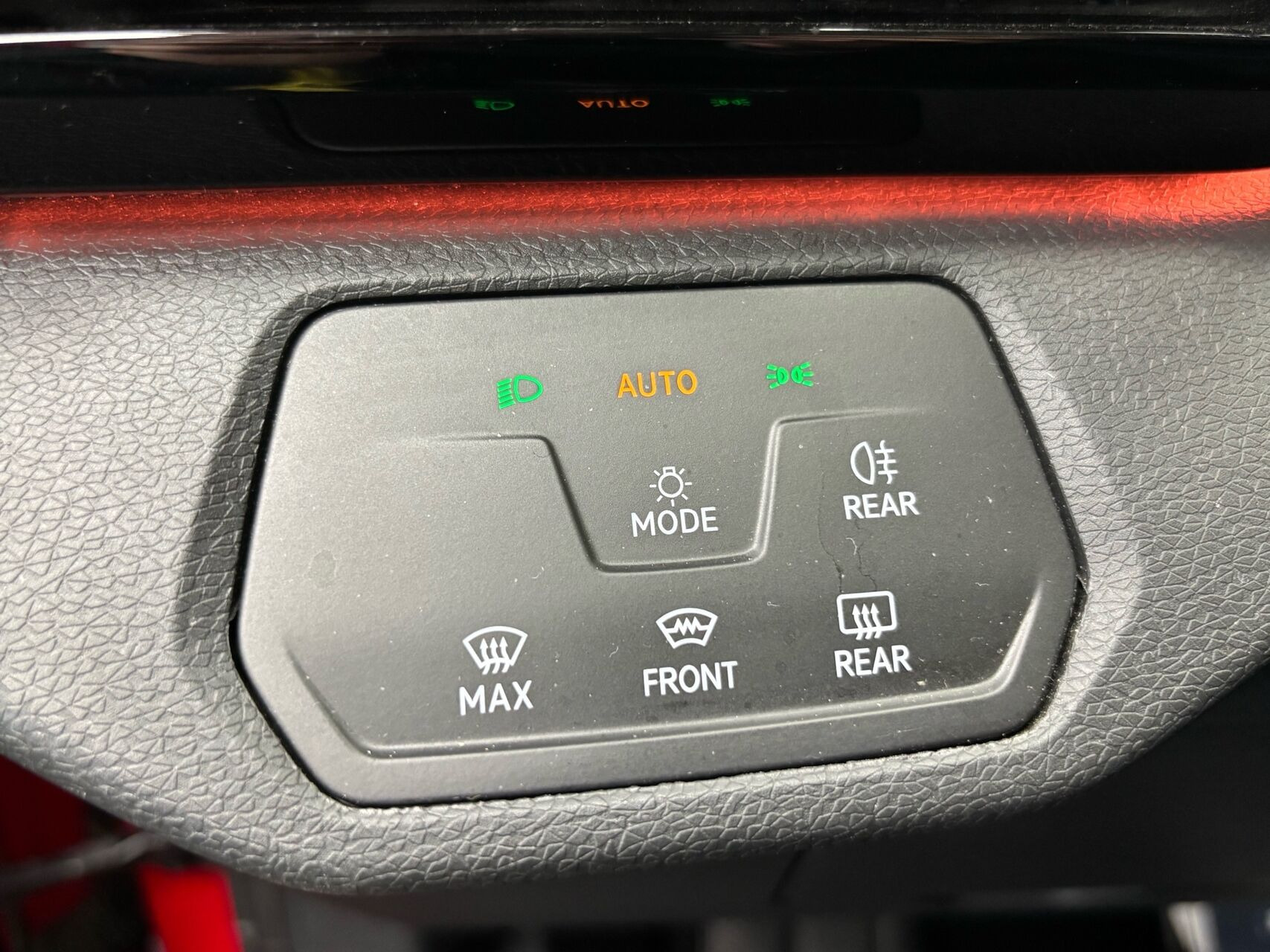 Rød VW ID.4 fra 2023