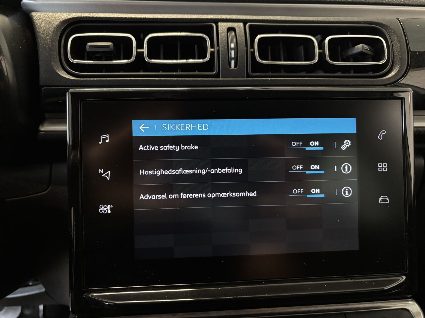 Hvid Citroën C3 fra 2020