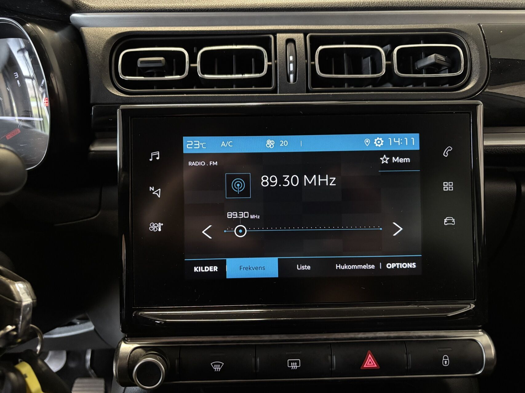 Hvid Citroën C3 fra 2020