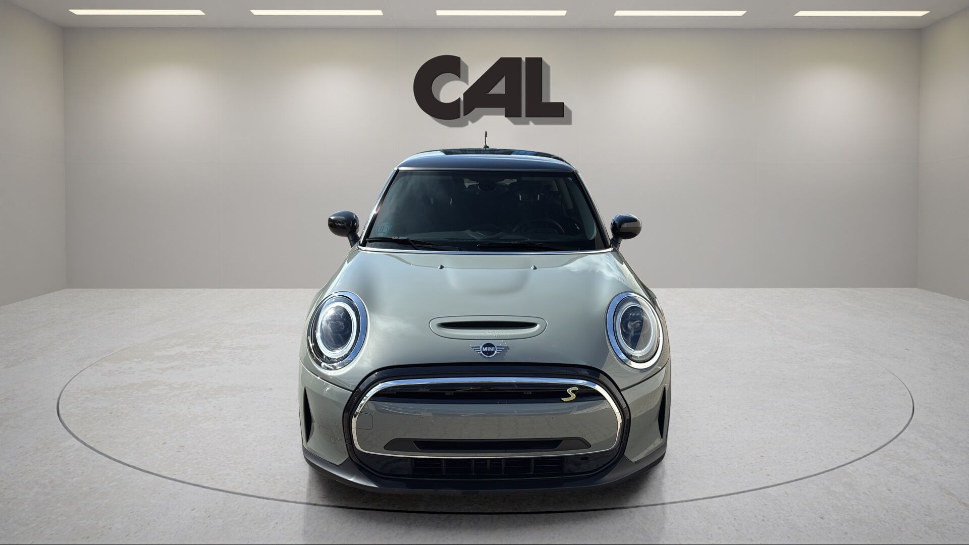 Grå Mini Cooper fra 2021