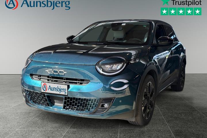 Grøn Fiat 600e fra 2024