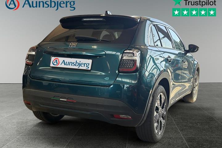 Grøn Fiat 600e fra 2024