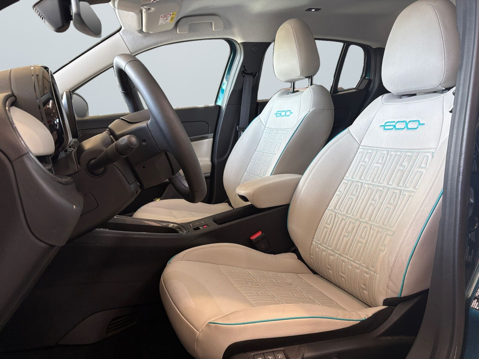 Grøn Fiat 600e fra 2024