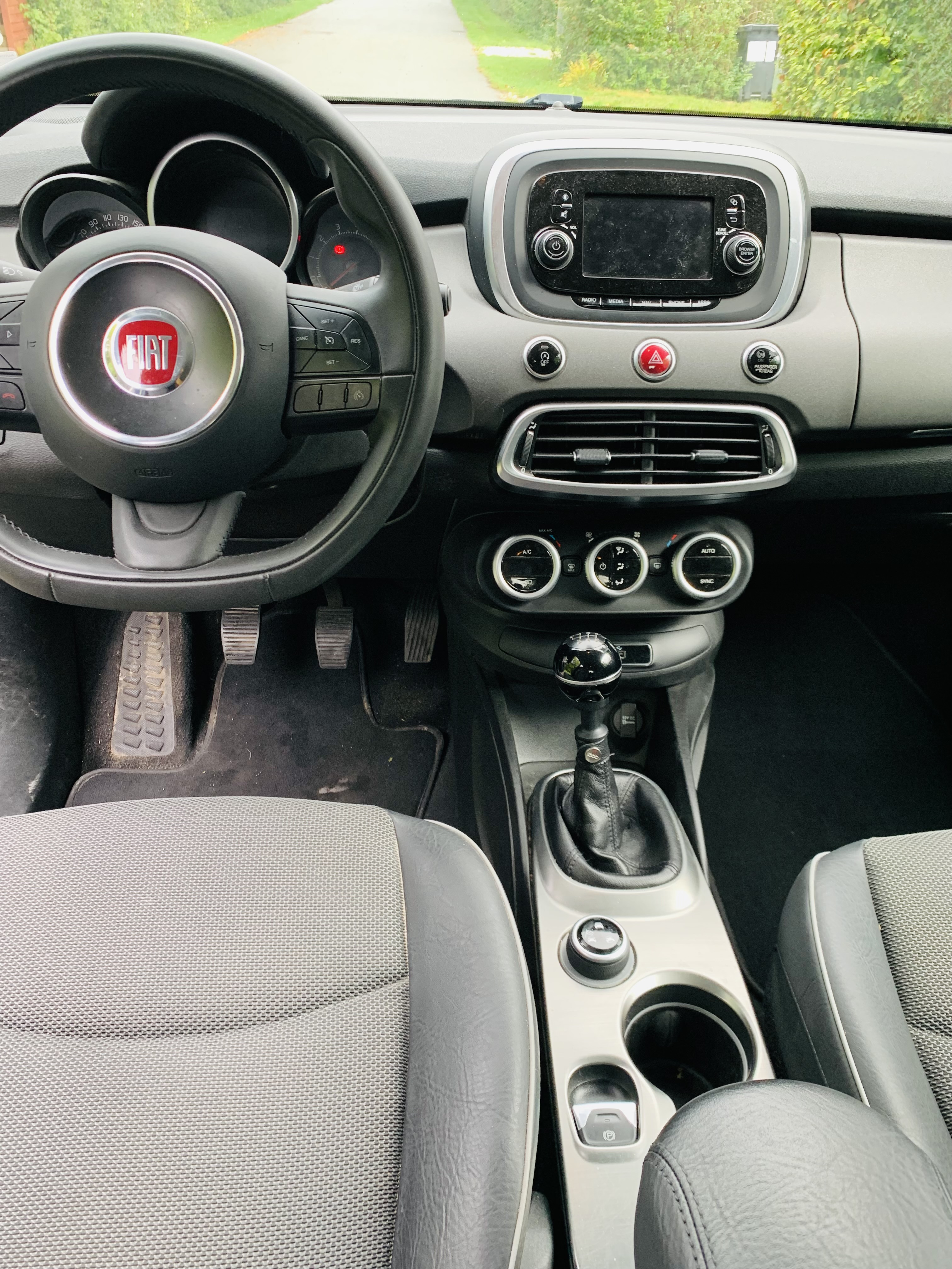 Sort Fiat 500X fra 2015